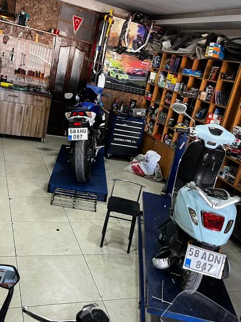 Akman Motor Sivas atölye ve motosiklet servis alanı 82