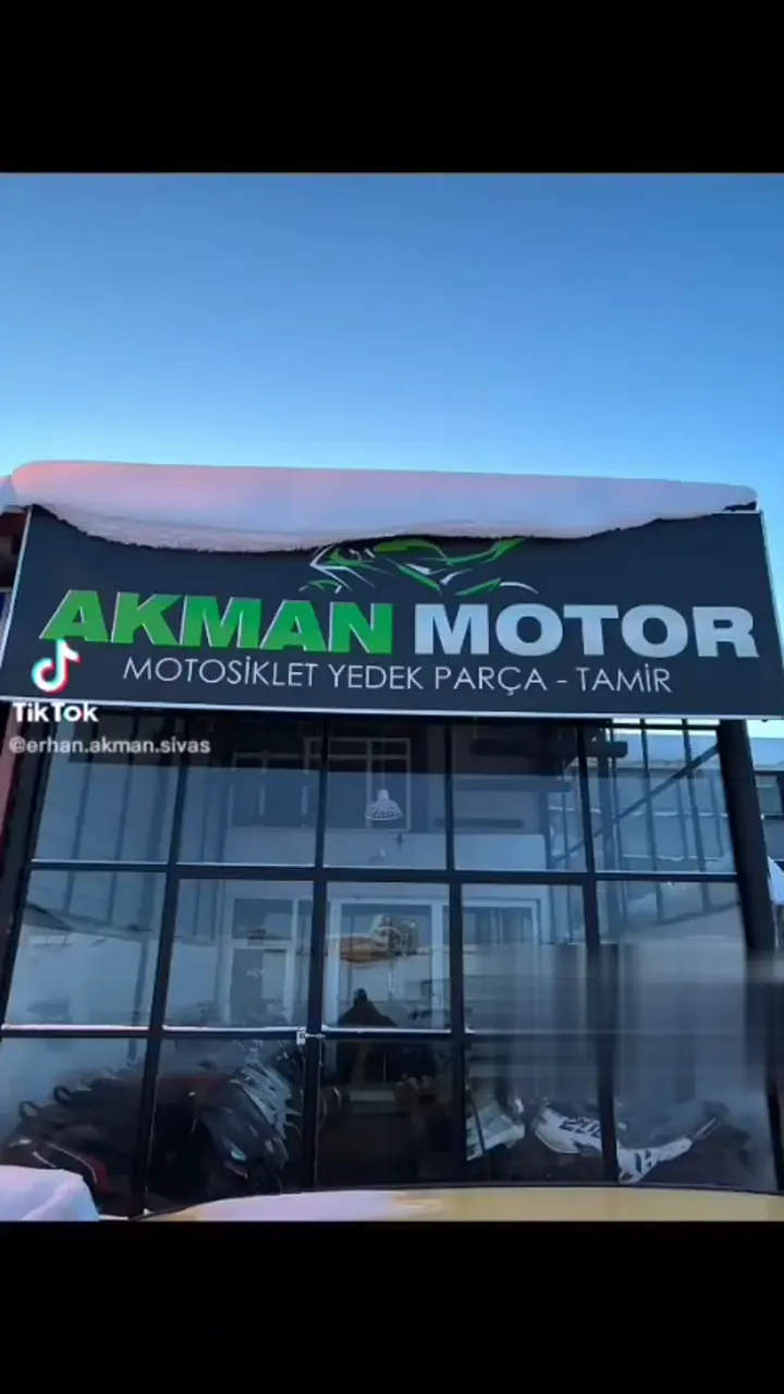 Akman Motor Sivas işletme dış cephe